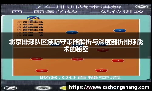 北京排球队区域防守策略解析与深度剖析排球战术的秘密