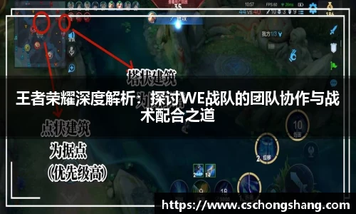 王者荣耀深度解析：探讨WE战队的团队协作与战术配合之道