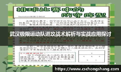 武汉极限运动队进攻战术解析与实战应用探讨