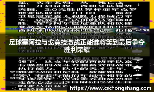 足球塞阿拉与戈竞技激战正酣谁将笑到最后争夺胜利荣耀
